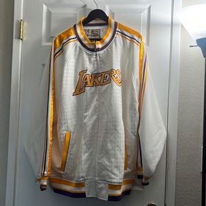 Mitchell and Ness lakers jacket